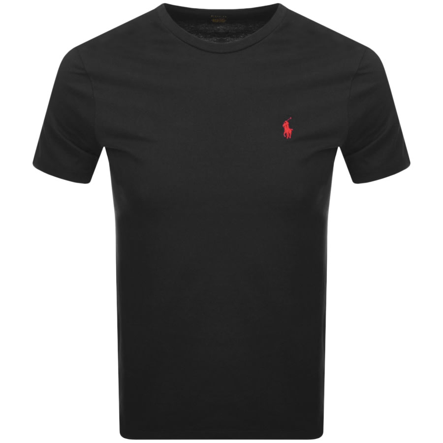 Alternative Image for ProductRalph Lauren Crew Neck Custom Fit T Shirt Black1